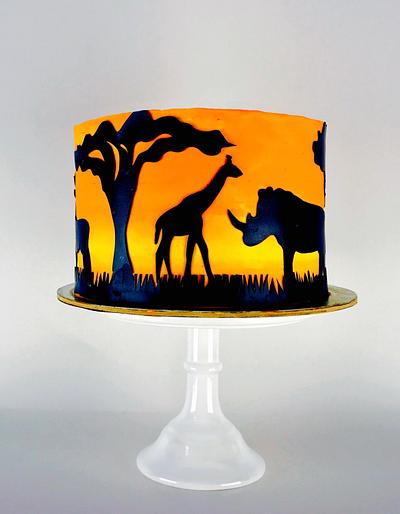 Safari Cake  - Cake by Le RoRo Cakes