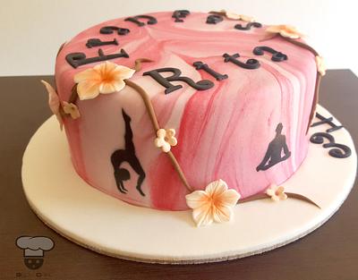 Yoga Cake - Cake by Geek Cake