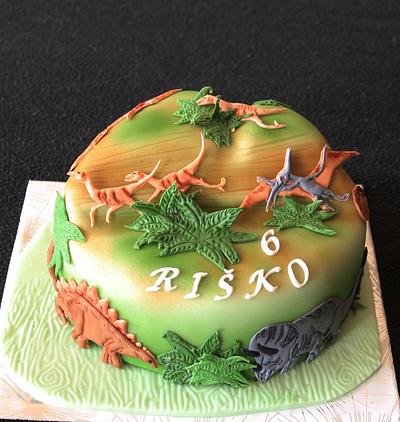 dinosaurs - Cake by Anka