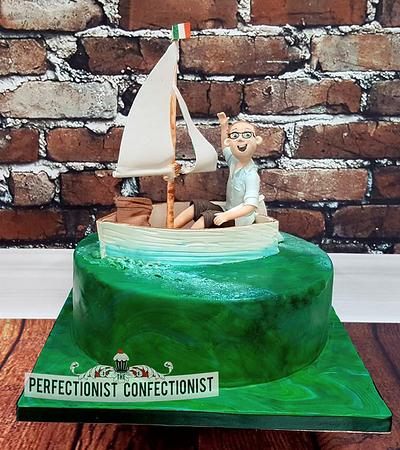 Jim - Bon Voyage Cake - Cake by Niamh Geraghty, Perfectionist Confectionist