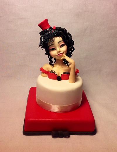 Le Moulin Rouge - Cake by Rossella Curti