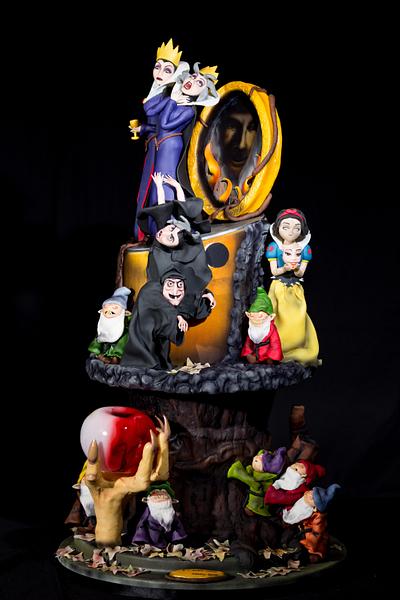 Snow white and the seven dwarfs - Cake by Saimon82