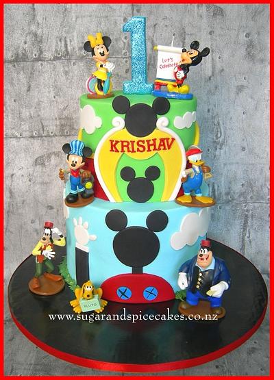 Disney toys Cake - Cake by Mel_SugarandSpiceCakes