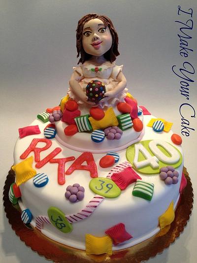 Crazy for Candy Crush - Cake by Sonia Parente