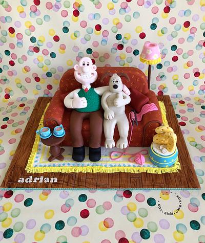 Wallace and Gromit Cake - Cake by xox.aida.cake.xox