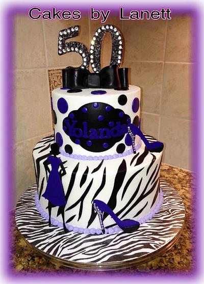 50th Birthday - Cake by Lanett