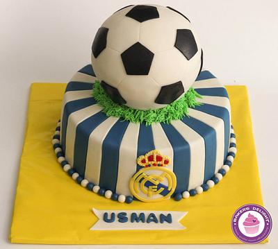 Real Madrid Cake - Cake by Urooj Hassan