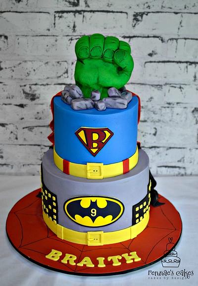 HERO UP!! - Cake by Cakes by Design