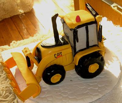 CATERPILLAR excavator - Cake by Ditsan