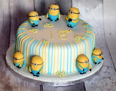 Minion Cake - Cake by The Sweet Suite