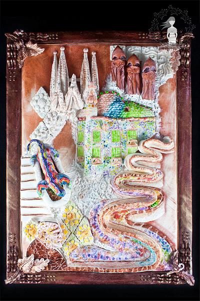 “Master Gaudi & his work”  - Cake by 2cute2biteMe(Ozge Bozkurt)