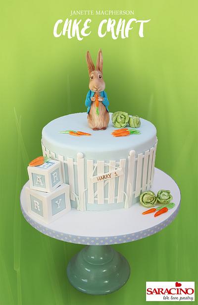 Peter Rabbit - Cake by Janette MacPherson Cake Craft