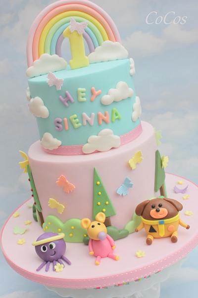 Hey Duggee themed 1st birthday cake  - Cake by Lynette Brandl
