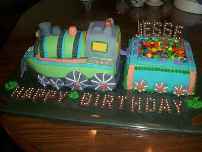 Train cake Enchanted Cakes - Cake by Sher