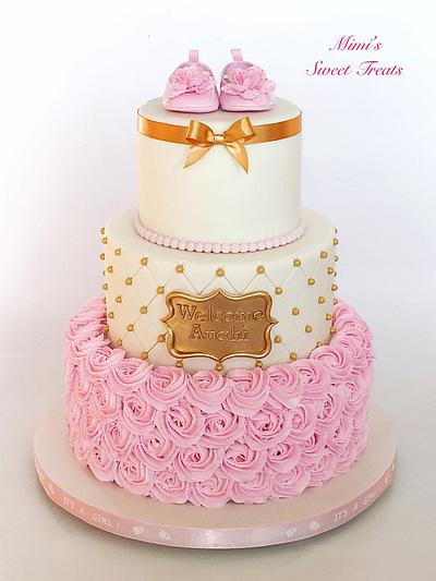 Sweet Baby Shower Cake - Cake by MimisSweetTreats