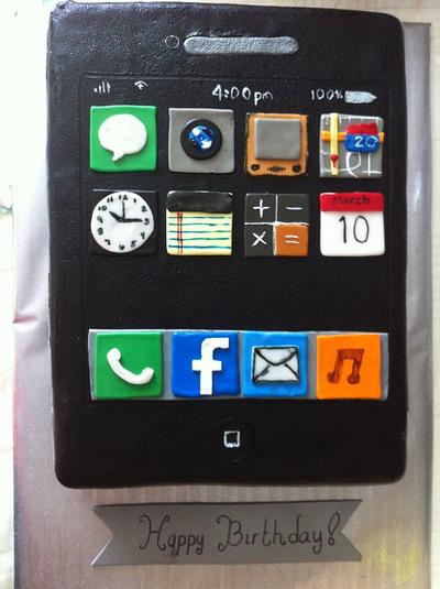 Iphone Cake - Cake by amparoedith