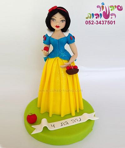 snow white cake topper - Cake by sharon tzairi - cakes-mania