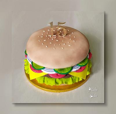 Hamburger cake - Cake by AndyCake