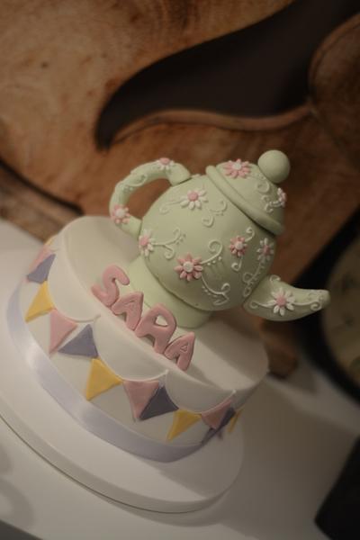 Teapot cake! - Cake by Tilly