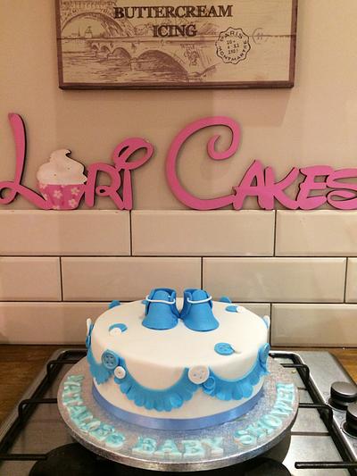 Baby shower cakes - Cake by Loricakes