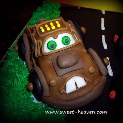 Cars 2 - Cake by Sweet Heaven Cakes