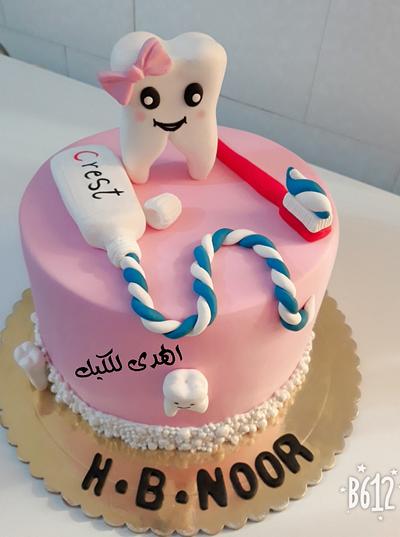 كيكة طب الاسنان - Cake by Alhudacake 