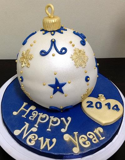 2014 New Year's Cake - Cake by MariaStubbs
