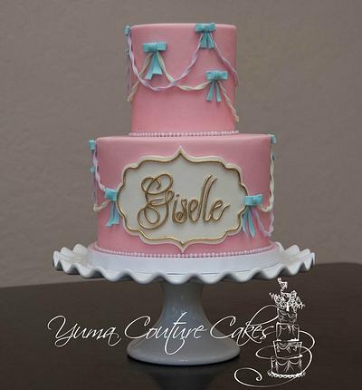 Elegant baby shower - Cake by Jamie Hoffman