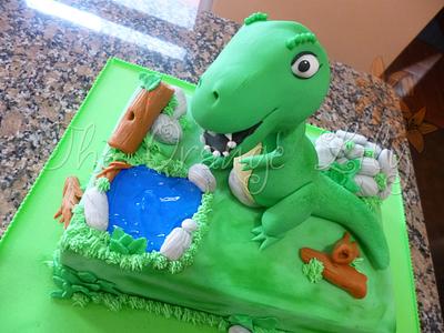 T-Rex - Cake by TheOrangeLily