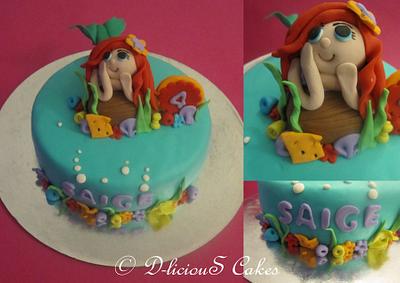 Mermaid Cake - Cake by devinasoni