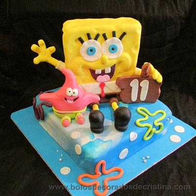 SpongeBob Cake - Cake by Cristina Arévalo- The Art Cake Experience