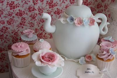 Teapot Cake - Cake by Priscilla's Cakes