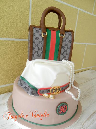 Gucci fashion cake - Cake by Sloppina in cucina
