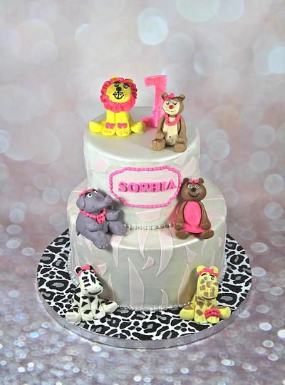 Girly Animal Cake - Cake by soods