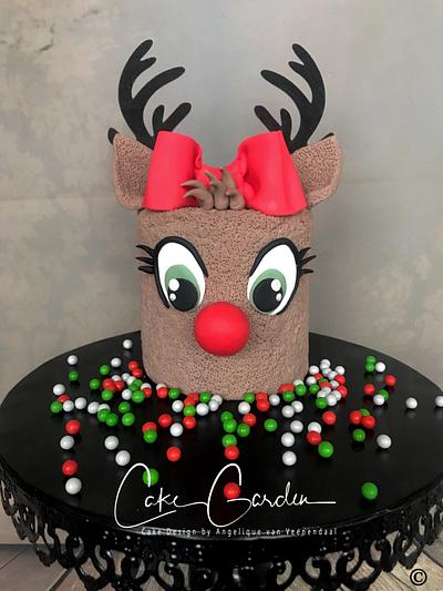 Reindeer cake - Cake by Cake Garden 