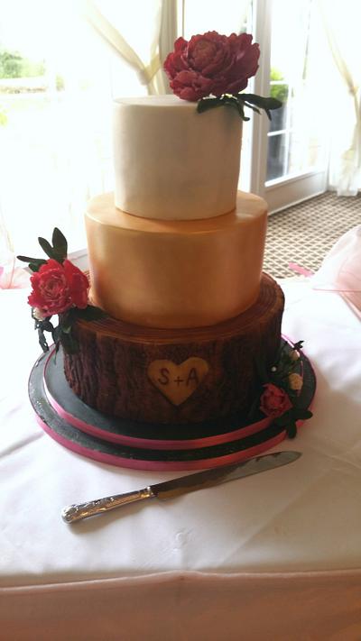 Woodland Wedding Cake - Cake by The Sugar Cake Company