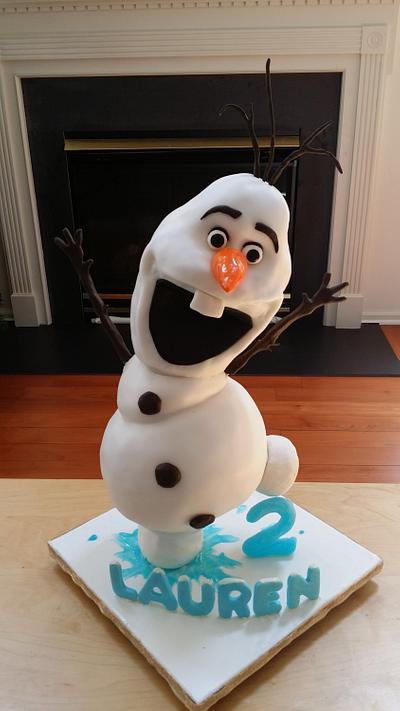 Olaf 3D - Cake by ~ CJ's Sweets ~
