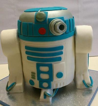 Star Wars R2D2 Cake - Cake by Mirtha's P-arty Cakes