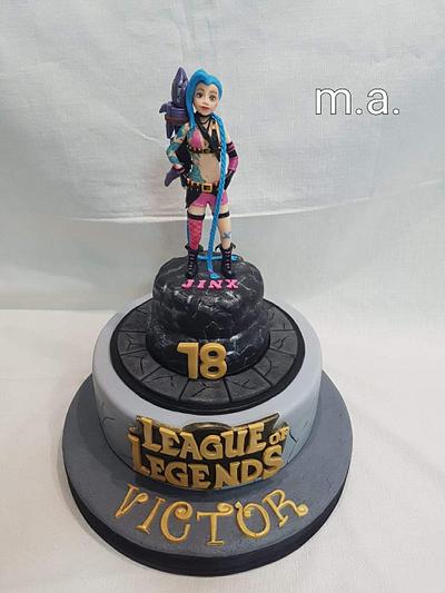league of legends cake - Cake by Isabel