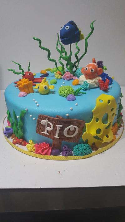 Finding dory - Cake by Karamelo Cakes & Pastries