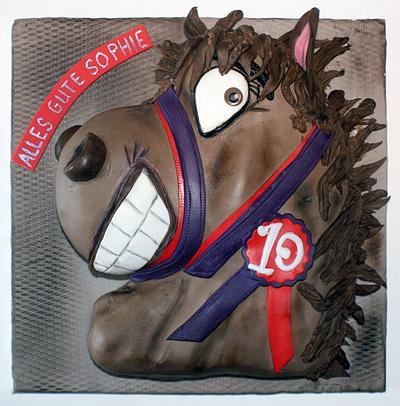 Horse Head Cake - Comic art - Cake by Sonora