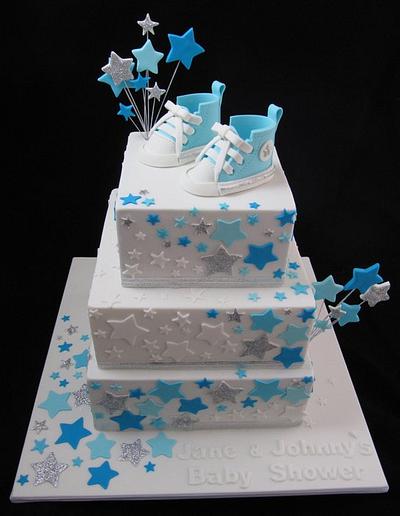 Baby Shower Cake - Cake by Southin Style Cakes