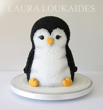 Pippa the Toy Penguin - Cake by Laura Loukaides