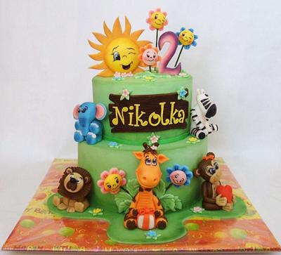 Animal cake - Cake by Veronika