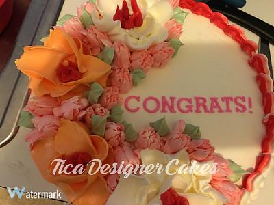 Simple graduation cake - Cake by Tica's Designer Cakes