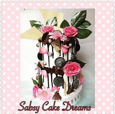 Chocolate drip cake - Cake by Sabsy Cake Dreams 