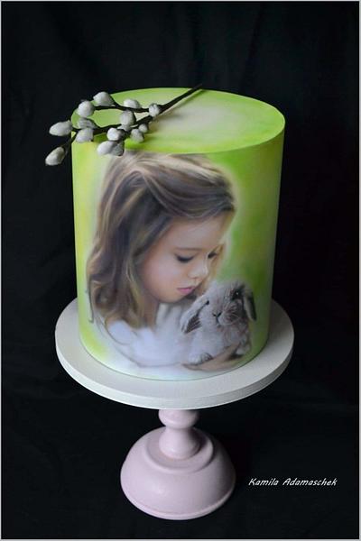 Ann & rabit - Cake by KamilaAdamaschek