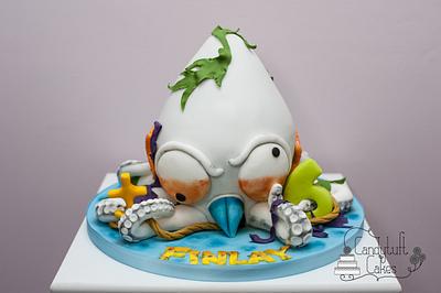The Trash Pack - Giddy Squid - Cake by Kathryn