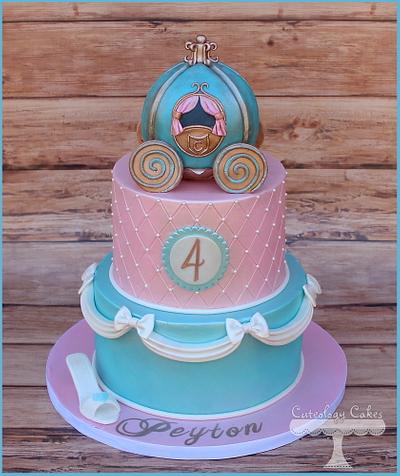 Cinderella Cake  - Cake by Cuteology Cakes 