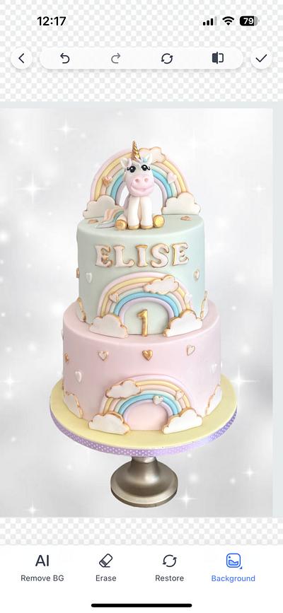Unicorn  - Cake by Mo